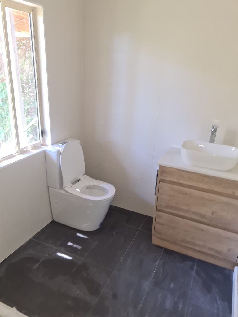 Bathroom renovation